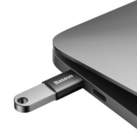      Adapter USB-C do USB-A Baseus Ingenuity, OTG (czarny)    