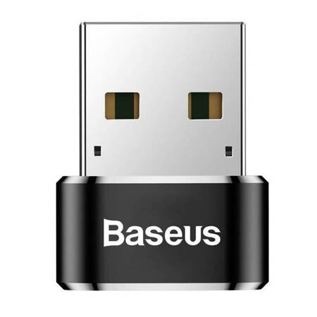 Adapter USB-C do USB-A Baseus 3A (czarny)    