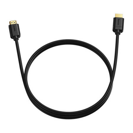 Kabel HDMI 2.0 Baseus, 4K 60Hz, 3D, HDR, 18Gbps, 2m (czarny)