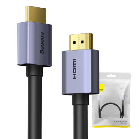 Kabel HDMI Baseus High Definition Series, 4K 1m (czarny)