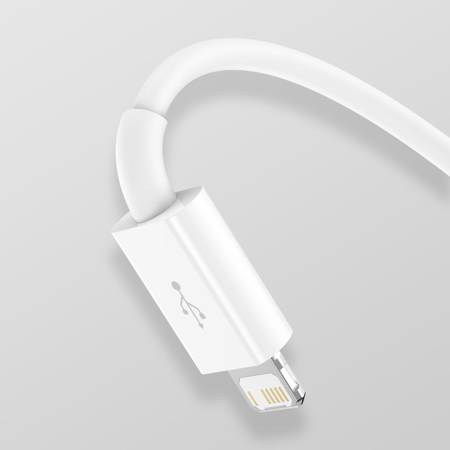 Kabel USB 3w1 Baseus Superior Series, USB do micro USB / USB-C / Lightning, 3.5A, 1.2m (biały)