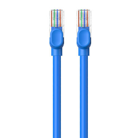 Kabel sieciowy Baseus Ethernet RJ45, Cat.6, 0,5m (niebieski)