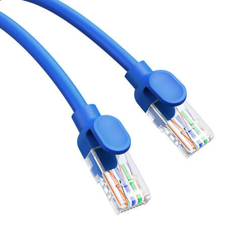 Kabel sieciowy Baseus Ethernet RJ45, Cat.6, 1m (niebieski)