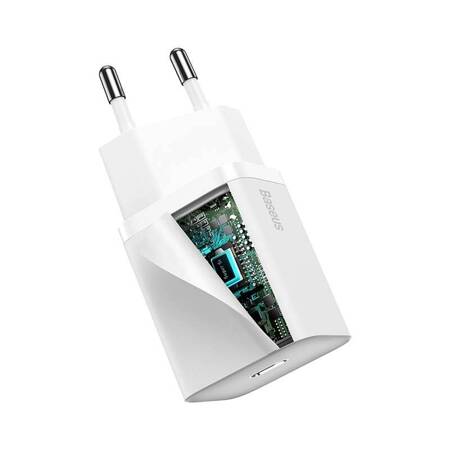 Ładowarka sieciowa Baseus Super Si Quick Charger 1C 20W (biała)