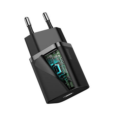 Ładowarka sieciowa Baseus Super Si Quick Charger 1C 20W (czarna)