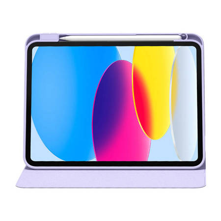 Magnetyczna Etui ochronne do Ipad 10 10.9" Baseus Minimalist (fioletowy)