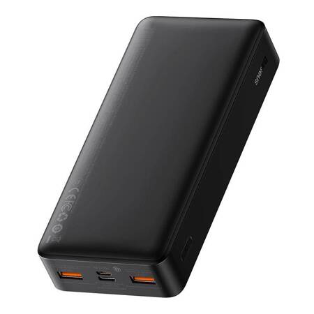 Powerbank Baseus Bipow 20000mAh, 2xUSB, USB-C, 20W (czarny)