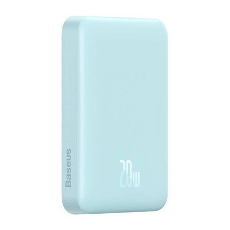 Powerbank magnetyczny Baseus Magnetic Mini 10000mAh, USB-C 20W MagSafe (niebieski)