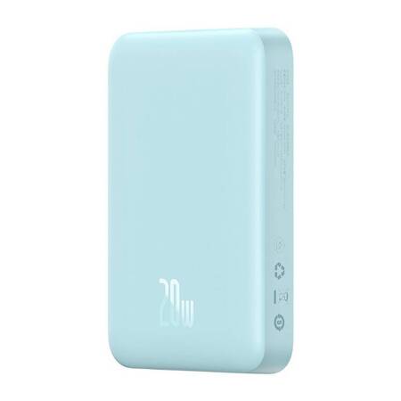 Powerbank magnetyczny Baseus Magnetic Mini 10000mAh, USB-C 20W MagSafe (niebieski)