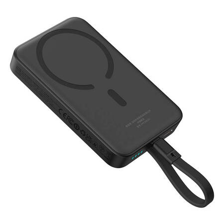 Powerbank magnetyczny Baseus Magnetic Mini 10000mAh, USB-C 30W MagSafe (czarny)