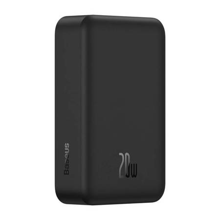 Powerbank magnetyczny Baseus Magnetic Mini 20000mAh, USB-C 20W MagSafe (czarny)