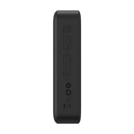 Powerbank magnetyczny Baseus Magnetic Mini 20000mAh, USB-C 20W MagSafe (czarny)