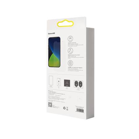 Szkło hartowane 0.3mm Baseus do iPhone 12 / 12 Pro - 2020 (2szt.)