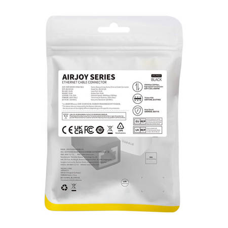 Złączka sieciowa Baseus, AirJoy series (czarny)