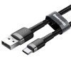      Kabel USB do USB-C Baseus Cafule 2A 3m (szaro-czarny)    