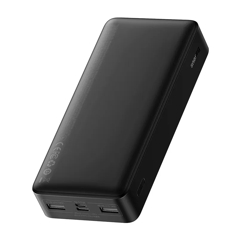 
     Powerbank Baseus Bipow 20000mAh, 2xUSB, USB-C, 15W (czarny)
    