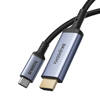 Adapter Baseus USB-C do HDMI High Definition 1.5m (czarny)