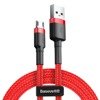 Kabel USB do Micro USB Baseus Cafule 1.5A 2m (czerwony)