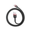 Kabel USB do USB-C Baseus Cafule 3A 0.5m (czerwono-czarny)